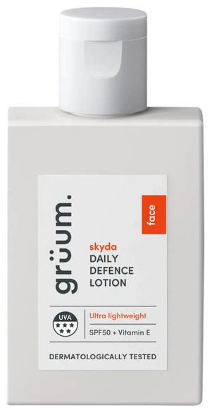 GRUUM Skyda Daily Defence SPF50 apsauginis kremas nuo saulės, 50 ml