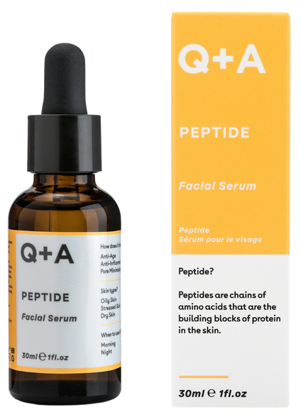 Q+A Peptide veido serumas, 30 ml