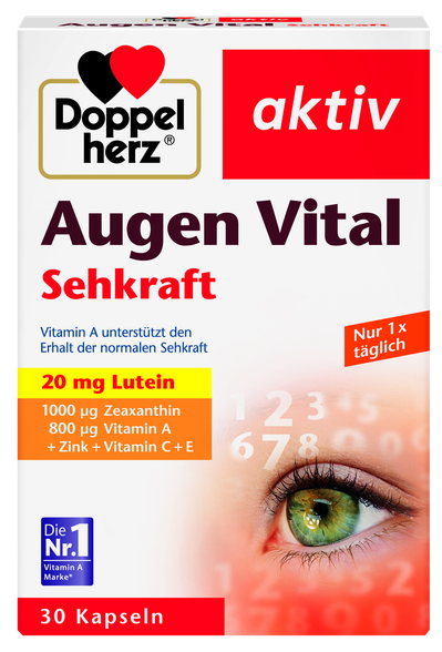 DOPPELHERZ Aktiv Augen Vital kapsulės, 30 vnt.