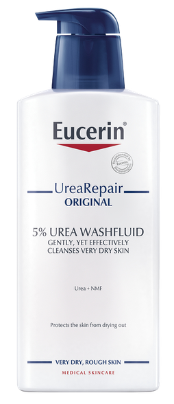 EUCERIN UreaRepair PLUS su 5% šlapalo dušo gelis, 400 ml