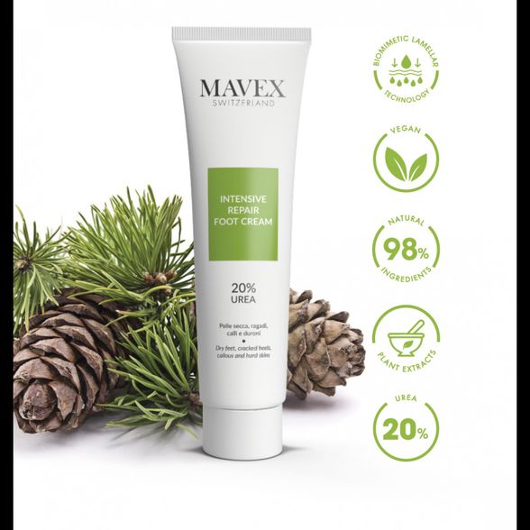 MAVEX Intensive Repair Foot kremas, 100 ml