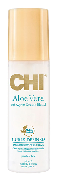 CHI Aloe Vera Moisturizing Curl plaukų kremas, 147 ml