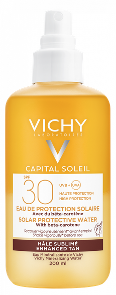 VICHY Ideal Soleil Bronzing SPF30 purškiama apsauga nuo saulės, 200 ml