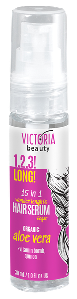 VICTORIA BEAUTY 1,2,3! Long! for Hair Growth plaukų serumas, 30 ml