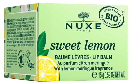 NUXE Sweet Lemon lūpų balzamas, 15 g