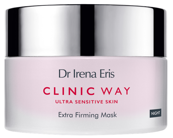 CLINIC WAY  Extra Firming Dermo naktinis veido kaukė, 50 ml