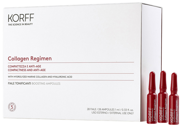 KORFF Collagen Age Filler  stangrinamosios veido 1 ml ampulės, 28 vnt.