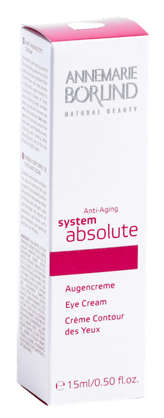 ANNEMARIE BORLIND System Absolute glotninantis paakių kremas, 15 ml