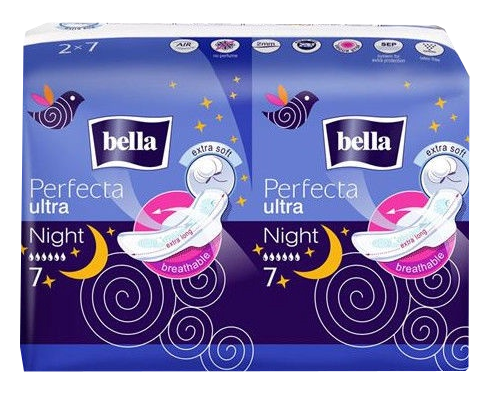 BELLA Perfecta Ultra Night higieniniai paketai, 14 vnt.