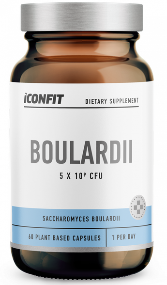 ICONFIT Boulardii kapsulės, 60 vnt.