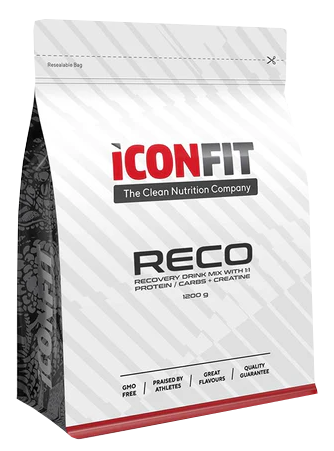 ICONFIT Reco - Strawberry mišinys, 1200 g