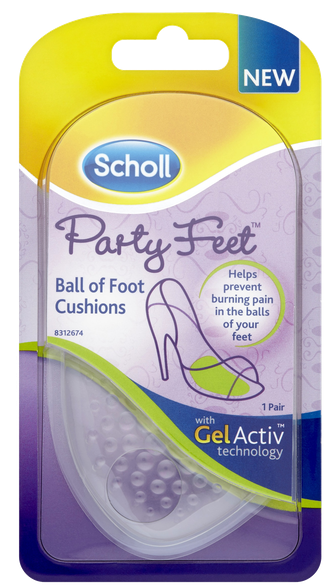 SCHOLL Party Feet gėlio įdėkliukai, 1 pora