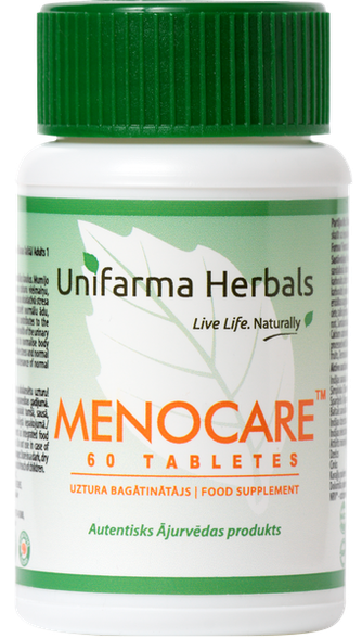 UNIFARMA HERBALS Menocare tabletės, 60 vnt.