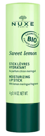 NUXE Sweet Lemon lūpų priežiūros priemonė, 4 g