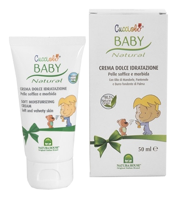 NATURA HOUSE Cucciolo Baby moisturizing kremas, 50 ml