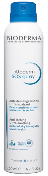 BIODERMA Atoderm SOS aerozolis, 200 ml