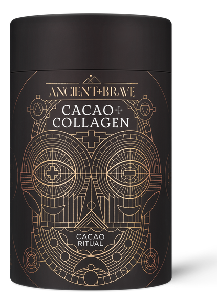 ANCIENT+BRAVE Cacao Ritual Cacao + Collagen milteliai, 250 g