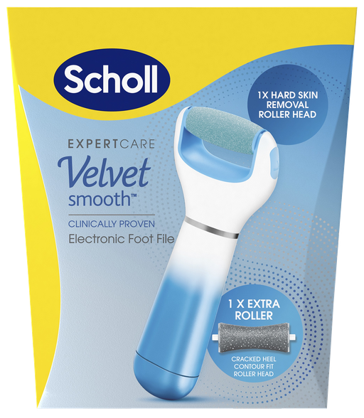 SCHOLL Velvet Smooth elektroninė pėdų dildė, 1 vnt.