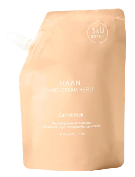 HAAN Refill Carrot Kick rankų kremas, 150 ml