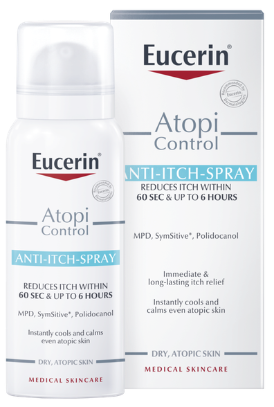 EUCERIN AtopiControl niežulį malšinantis purškiklis, 50 ml