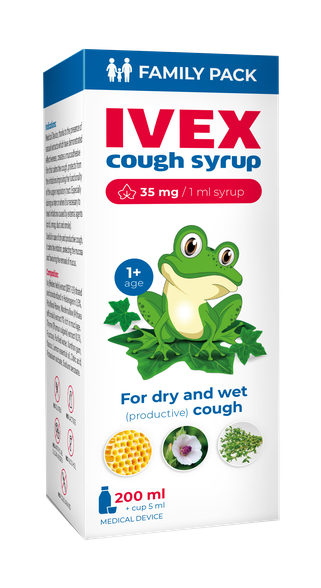 IVEX Family Pack Cough sirupas, 200 ml