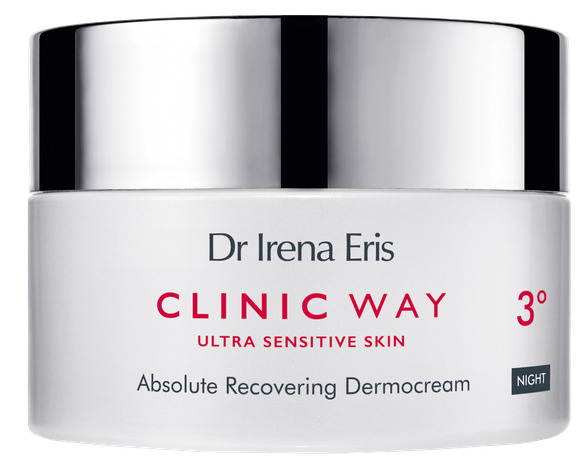 CLINIC WAY  3 Rejuvenation naktinis veido kremas, 50 ml