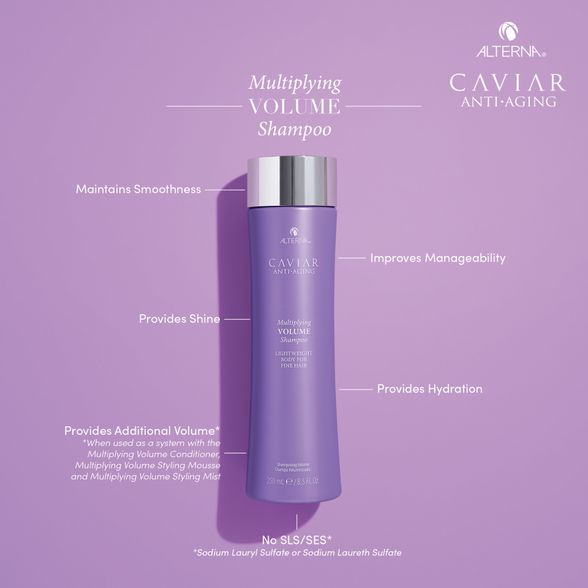 ALTERNA Caviar Multiplying Volume šampūnas, 250 ml