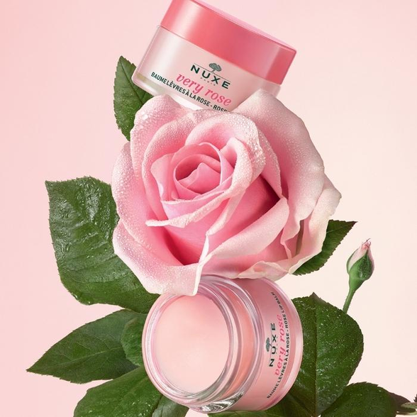 NUXE Very Rose lūpų balzamas, 15 g