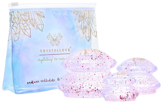 CRYSTALLOVE CrystalCup for Body rinkinys, 1 vnt.