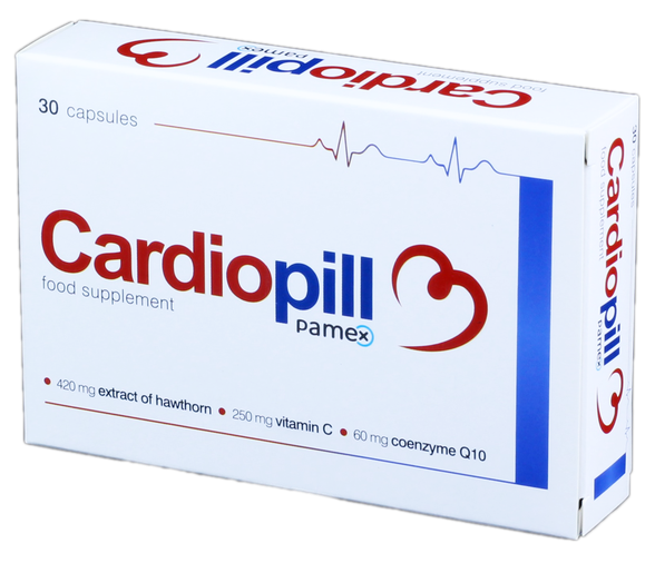 CARDIOPILL Cardiopill kapsulės kapsulės, 30 vnt.