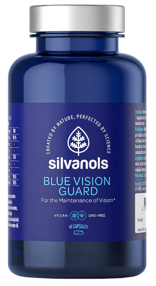 SILVANOLS Blue Vision Guard kapsulės, 60 vnt.