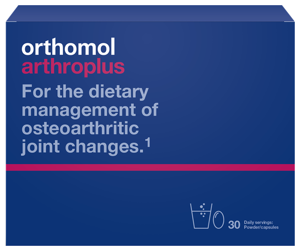ORTHOMOL Arthproplus milteliai + kapsulės, 30 vnt.