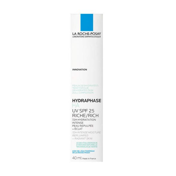 LA ROCHE-POSAY Hydraphase SPF 25 Rich veido kremas, 40 ml