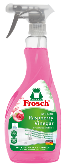 FROSCH Raspberry Vinegar purškiamas valiklis, 500 ml