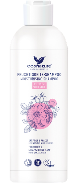 COSNATURE Wild Rose šampūnas, 250 ml