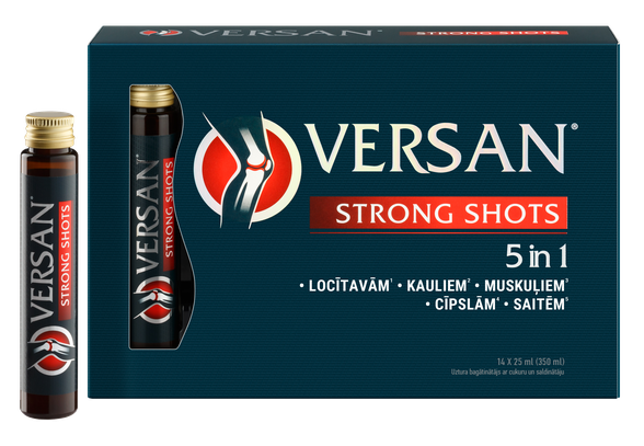 VERSAN  Strong Shots 25 ml buteliai, 14 vnt.