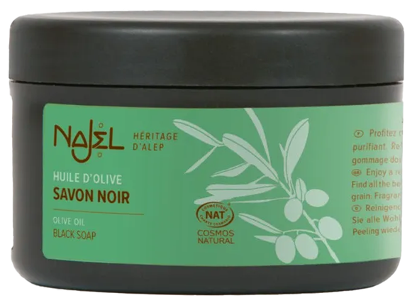 NAJEL Aleppo juodasis muilas, 200 ml