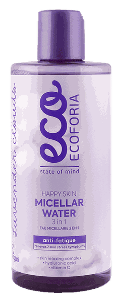 ECOFORIA Lavender Clouds 3in1 micelinis vanduo, 300 ml