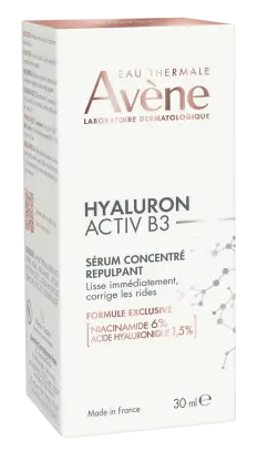 AVENE Hyaluron Activ B3 Concentrated plumping serumas, 30 ml