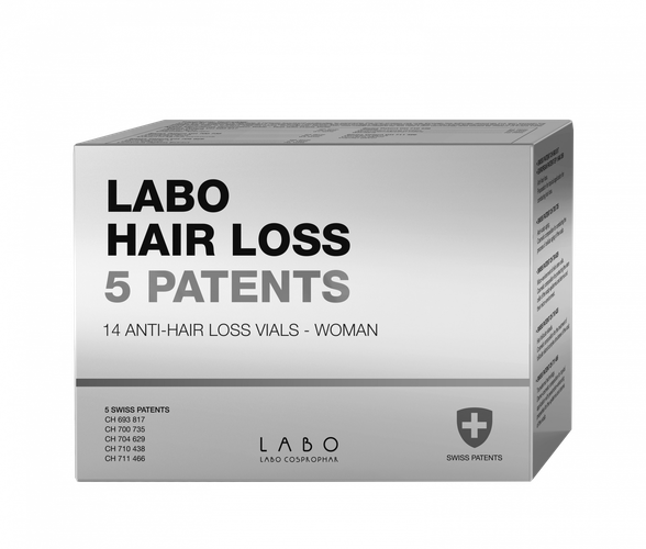 LABO Woman Hair Loss 5 Patents ampulės, 14 vnt.