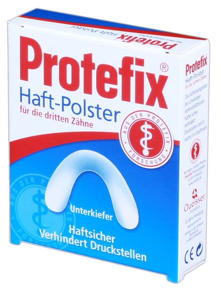 PROTEFIX   Half-Polster UK pamušalas apatinio žandikaulio tvirtinimui, 30 vnt.