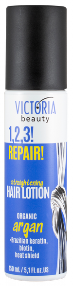 VICTORIA BEAUTY 1,2,3! Repair! Tiesinantis pažeistiems plaukams, 150 ml