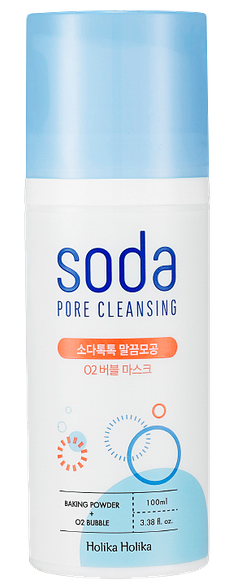 HOLIKA HOLIKA Soda Pore Cleansing O2 Bubble veido kaukė, 100 ml