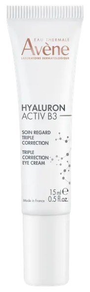 AVENE Hyaluron Activ B3 Triple corrective paakių kremas, 15 ml