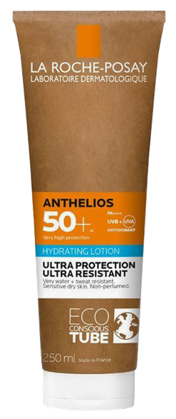 LA ROCHE-POSAY Anthelios Hydrating Lotion SPF 50+ apsauginis kremas nuo saulės, 250 ml